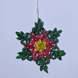 Green snowflake