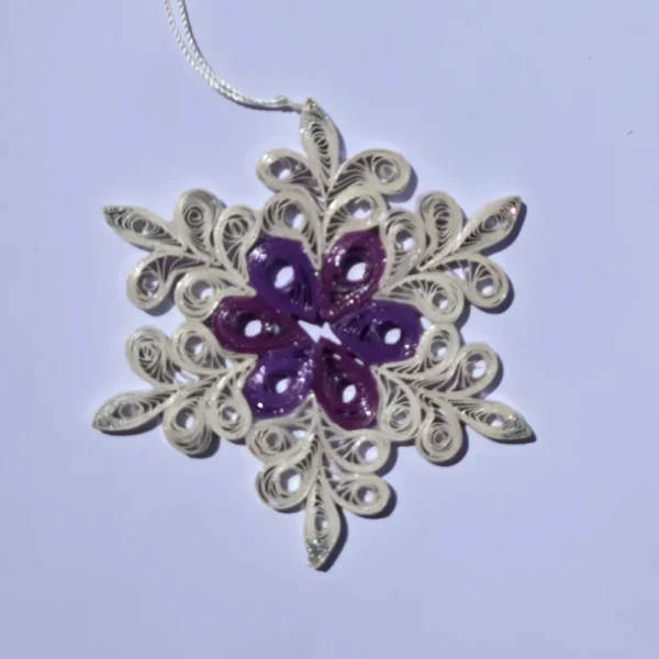 Purple Snowflake